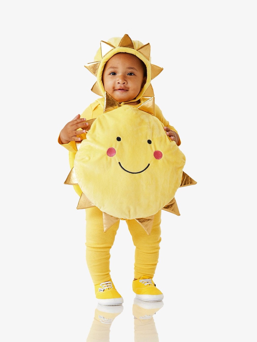 Pottery Barn Kids Smiling Sun Baby Halloween Costume 0-6M ONESIES INCLUDED